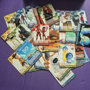 Pixar Trading Cards Set